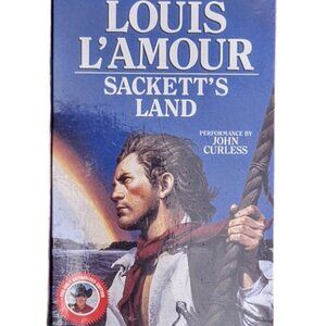 Louis L'Amour Sackett's Land Audio Cassetts Unabridged Performance NIB